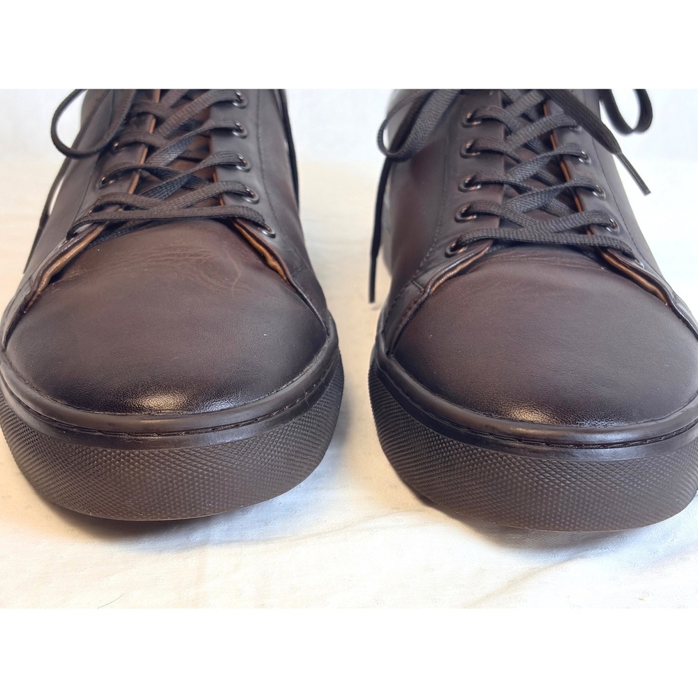Thursday Boot Co Premier Low Top Sneakers Mens 14 Coffee Leather Brown Shoes - Picture 8 of 9